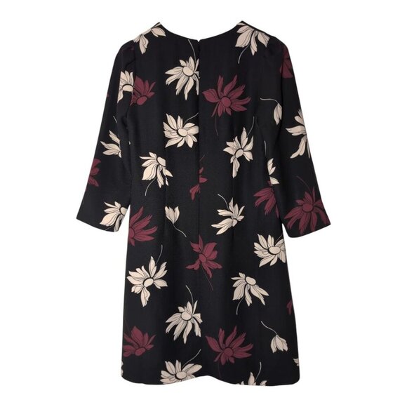 Ann Taylor Floral Shift Dress Womens Size 4 Career Party Event Day to Night - Picture 2 of 7